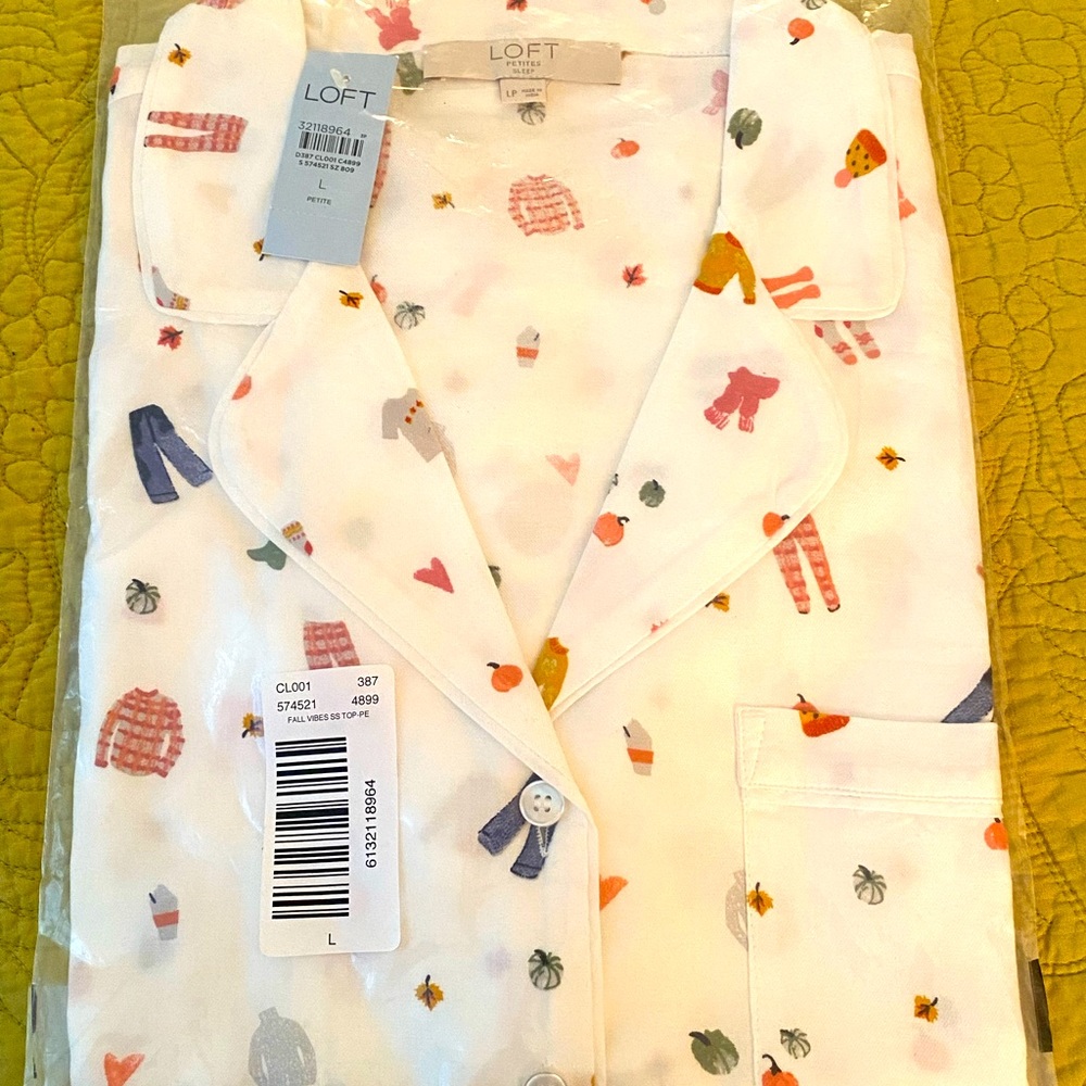 Loft Petites Sleep Pajama Top